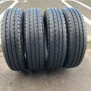165/80R13 90/88N LT YOKOHAMA, RY55　中古夏タイヤ　4本セット：13000円