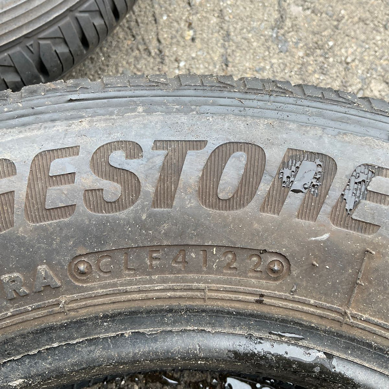 145/80R12 80/78N LT BRIDGESTONE K370　2022年UP　4本セット:8000円