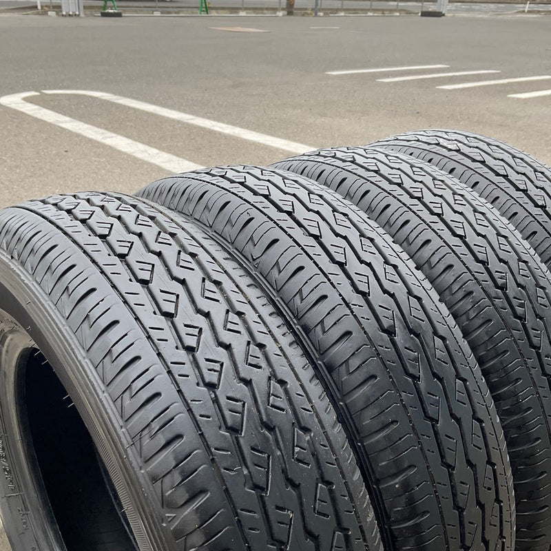 145/80R12 80/78N LT BRIDGESTONE K370　2022年UP　4本セット:8000円