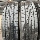 195/80R15 DUNLOP VAN01 地山中古　 2017年1本　2018年3本　4本セット：16000円