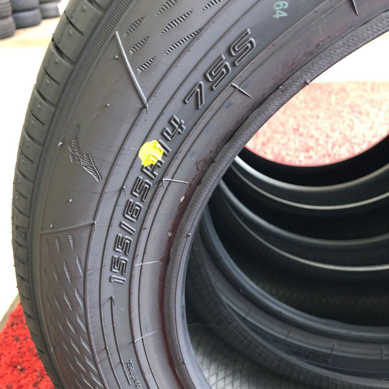 GOODYEAR 155/65R14 EG02 新品2024年製　4本セット:20000円 未使用