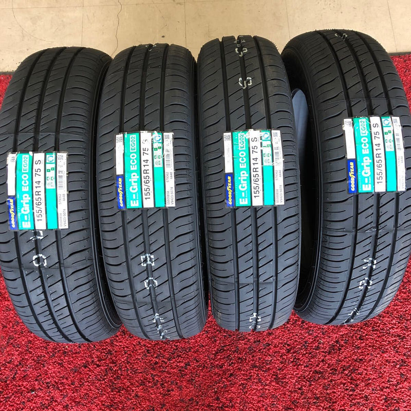 GOODYEAR 155/65R14 EG02 新品2024年製　4本セット:20000円 未使用