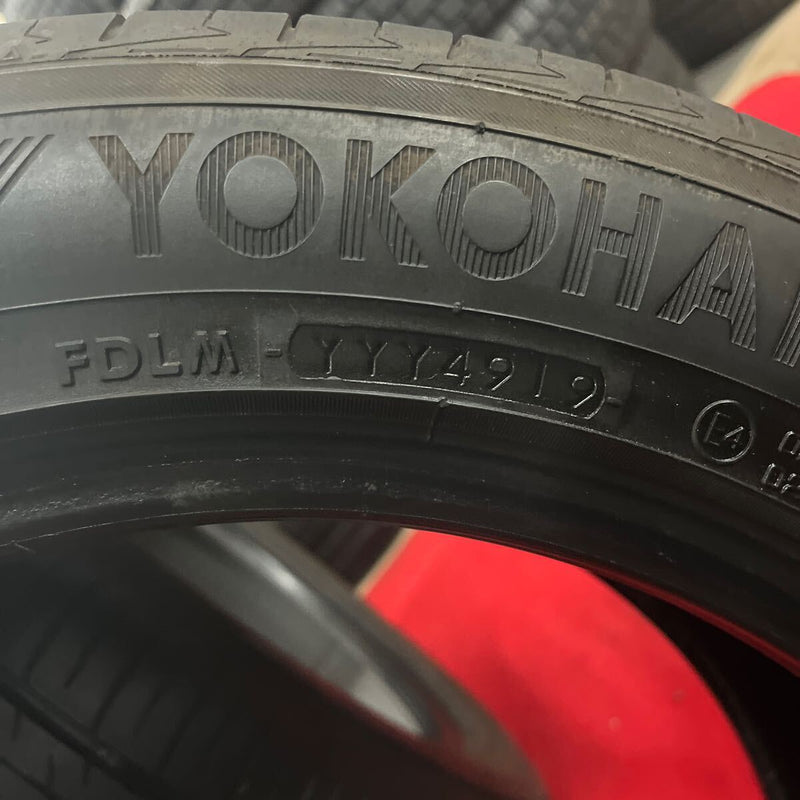 215/55R17 ヨコハマ　年式:2019 激安美品2本セット:11000円