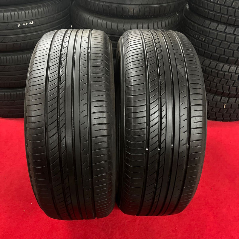 215/55R17 ヨコハマ　年式:2019 激安美品2本セット:11000円