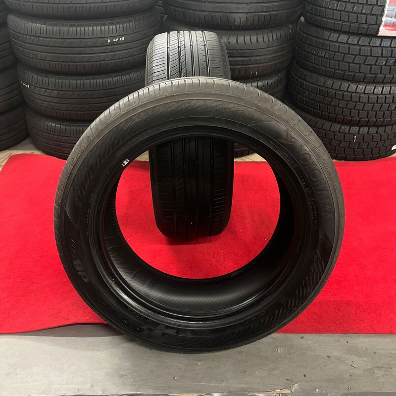 215/55R17 ヨコハマ　年式:2019 激安美品2本セット:11000円