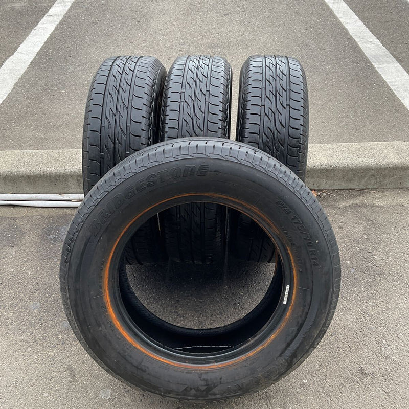 175/70R14 BRIDGESTONE ネクストリー　2019年　4本セット：12000円