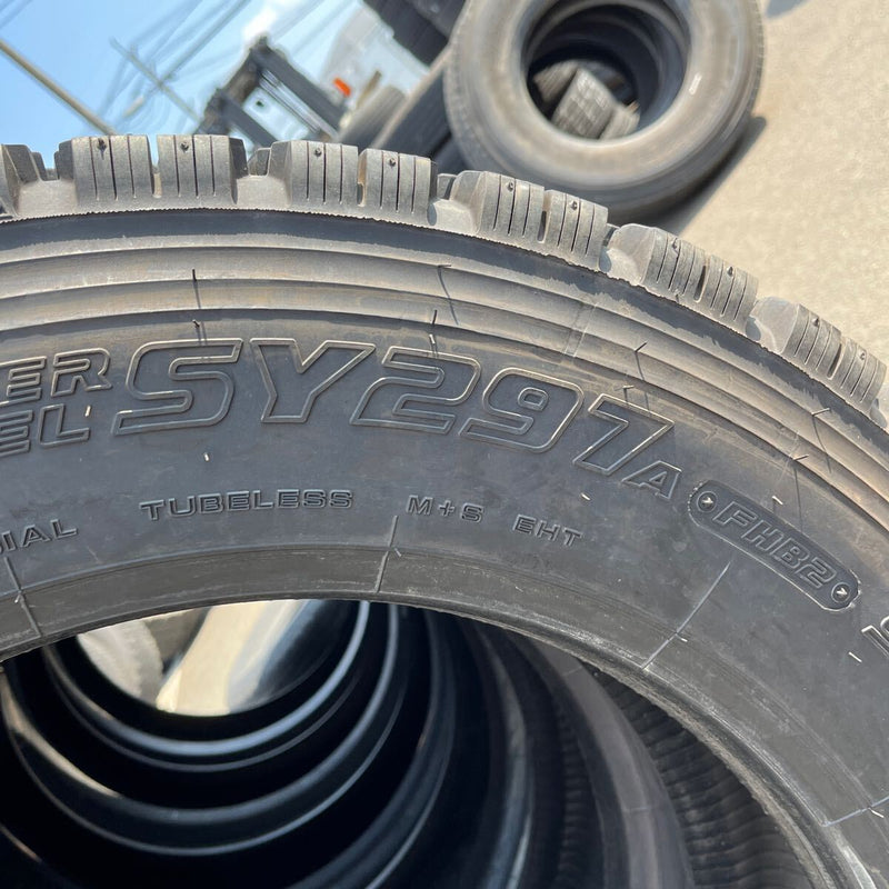 265/60R22.5 YOKOHAMA, SY297 中古　バリ山　　激安美品　6本セット：60000円