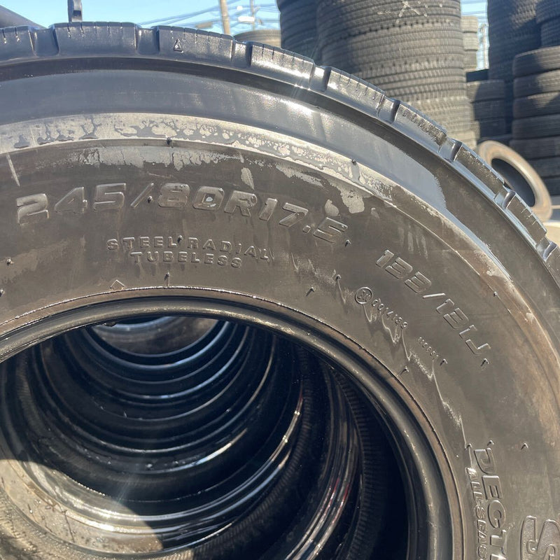 245/80R17.5 地山　ダンロップ　激安美品　　6本セット：45000円