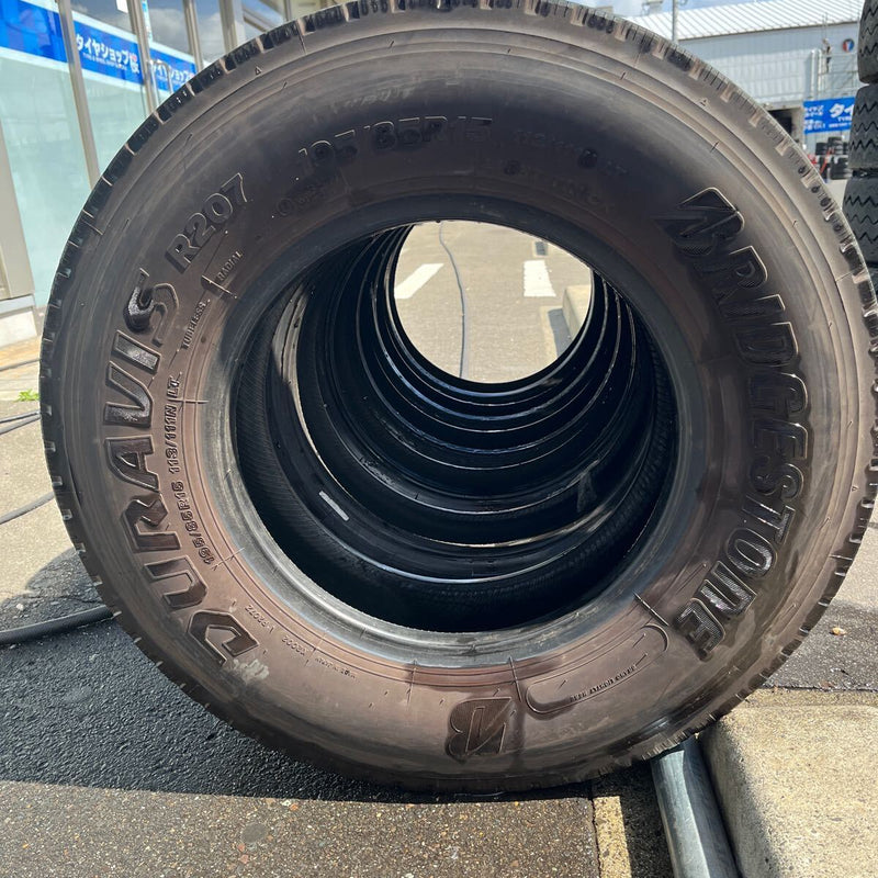 195/85R15 BRIDGESTONE, R207 中古　激安美品　6本セット：25000円