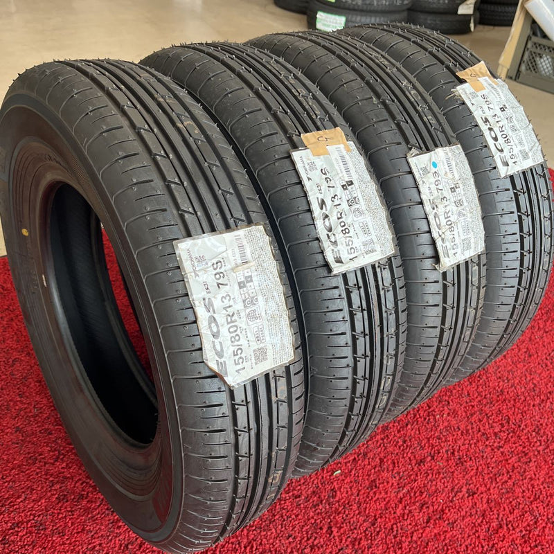 155/80R13 ヨコハマ　年式:2019　未使用品　激安美品4本セット:16000円