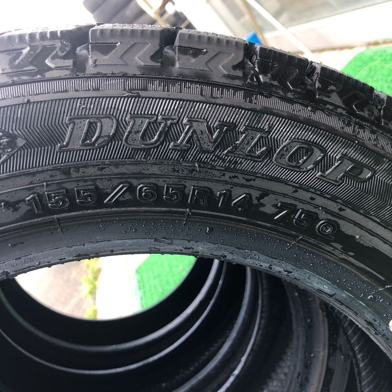 ダンロップ 155/65R14 2024年製　バリ山　4本セット　16000円