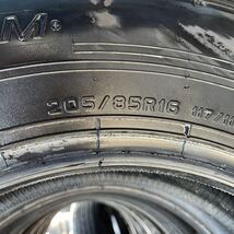 205/85R16 DUNLOP, SPLT50 中古　激安美品　6本セット：25000円