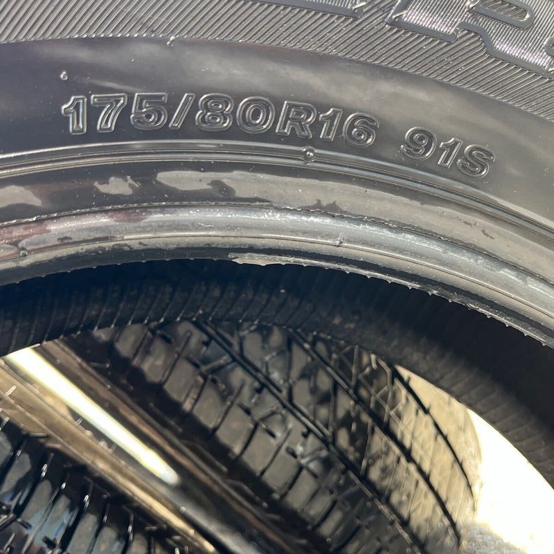 175/80R16, BRIDGESTONE, H/T. 684 激安美品　4本セット：17000円