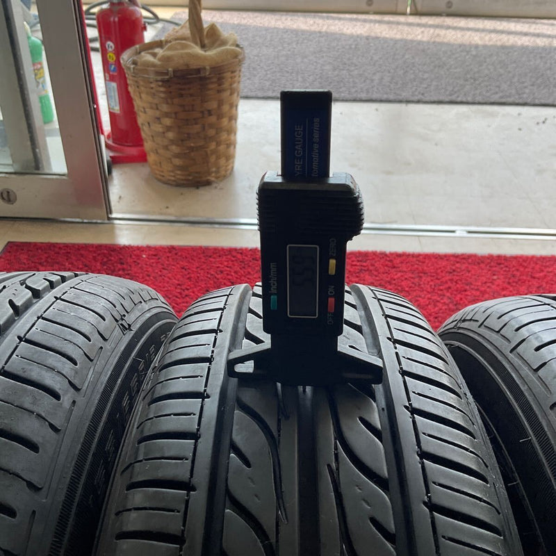 ダンロップ 155/65R13 EC203 中古夏タイヤ　4本セット:9500円