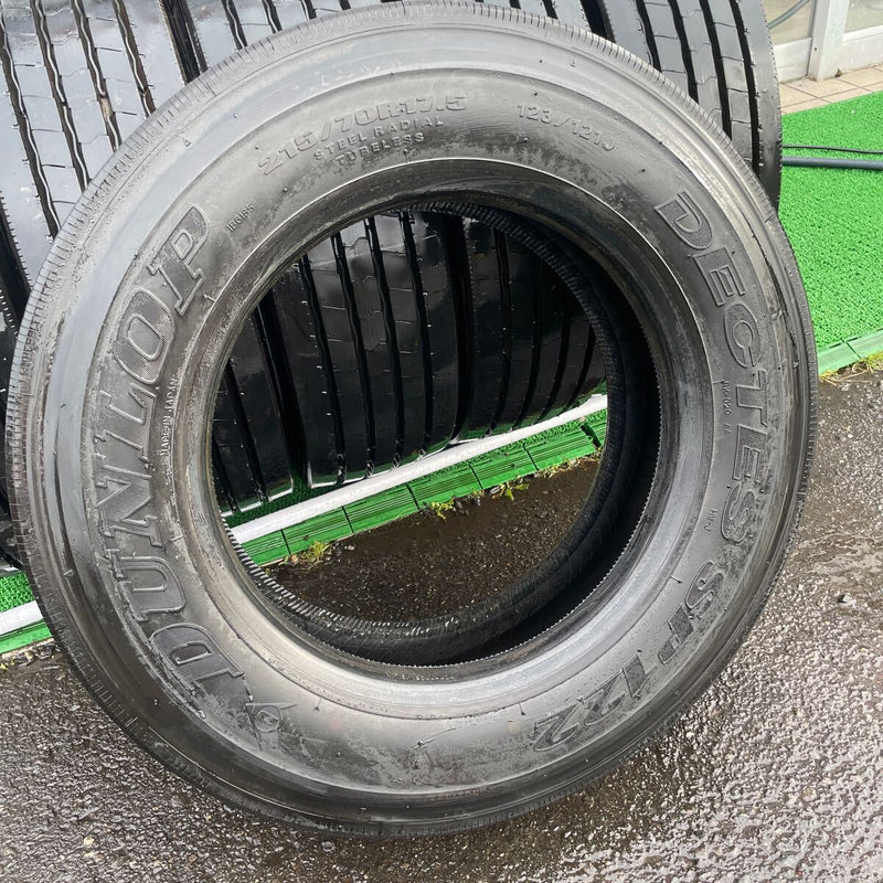 215/70R17.5. 中古地山　ダンロップ　2021年 激安美品　　6本セット：42000円