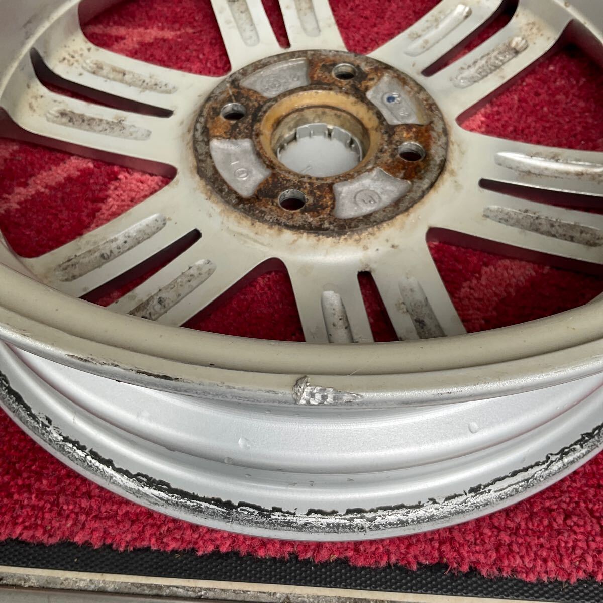 アルミホイール 15×4.5J PCD:100 4穴 オフセット:45 軽用15インチ 