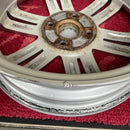 アルミホイール　15×4.5J PCD:100 4穴　オフセット:45 軽用15インチホイール　美品　4本セット：22000円