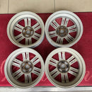 アルミホイール　15×4.5J PCD:100 4穴　オフセット:45 軽用15インチホイール　美品　4本セット：22000円
