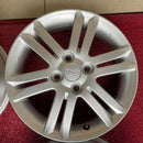 アルミホイール　15×4.5J PCD:100 4穴　オフセット:45 軽用15インチホイール　美品　4本セット：22000円
