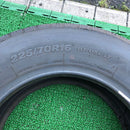 225/70R16 LT　BRIDGESTONE　2018年　激安美品　中古夏タイヤ　4本セット：18000円