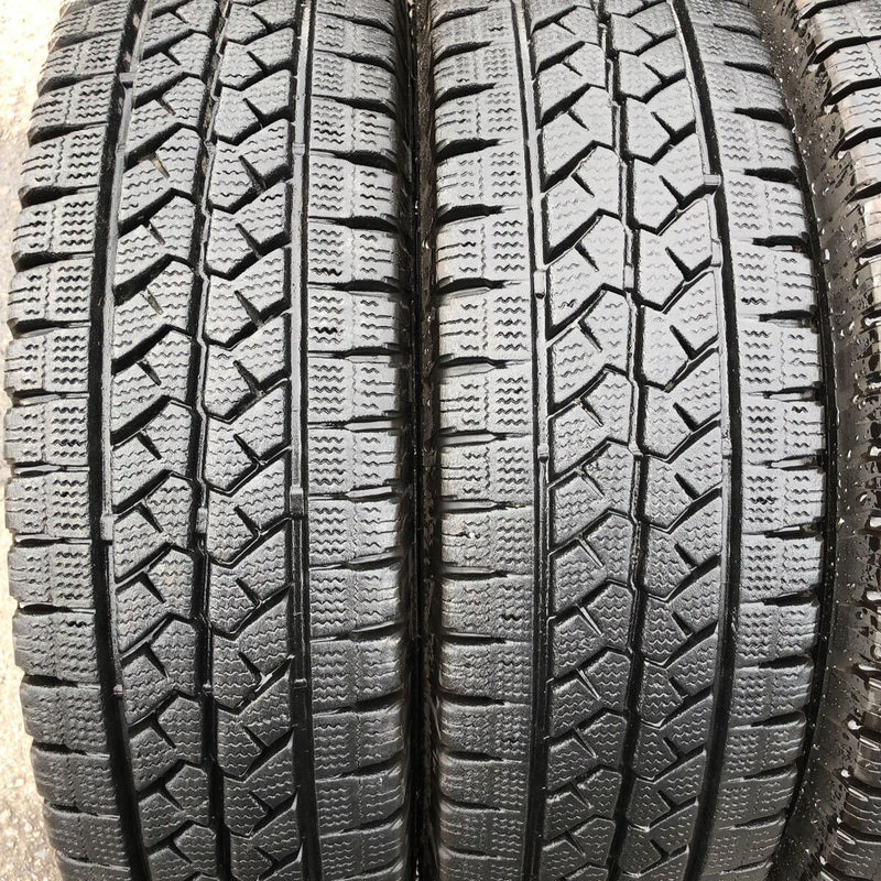 185/80R14 BRIDGESTONE 102/100N, VL1, スタッドレス　中古　激安美品　　4本セット：20000円