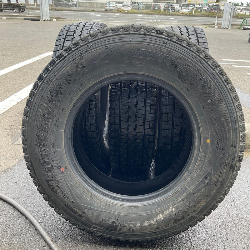 195/80R15 107/105L LT ダンロップ　スタッドレス　2019年製　美品4本：18000円