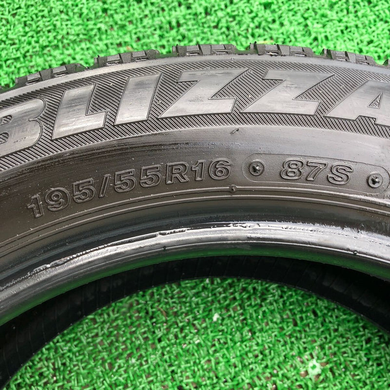 195/55R16 　BRIDGESTONE VRX　2020年　中古スタッドレス　　4本セット：20000円