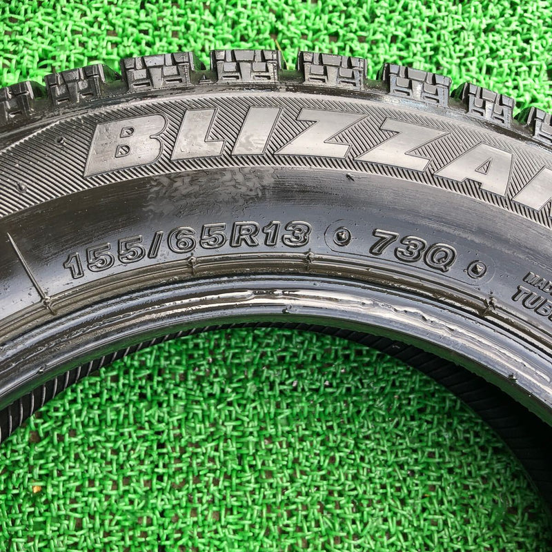 155/65R13 　BRIDGESTONE VRX　2020年UP　中古スタッドレス　　4本セット：8000円