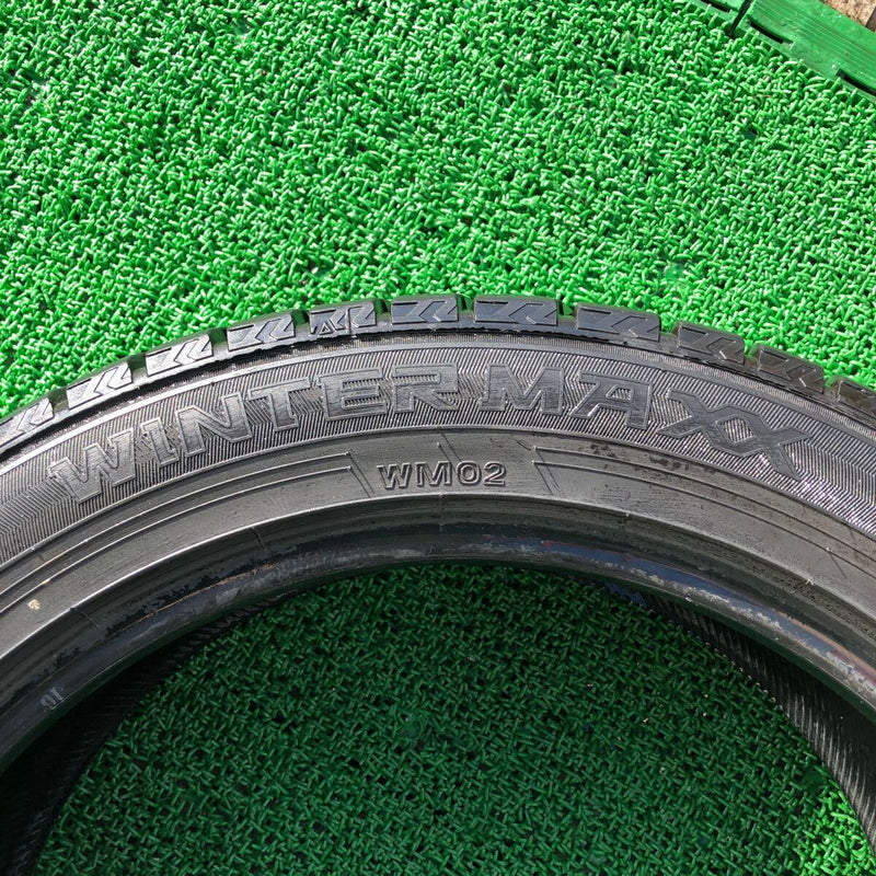 225/50R18 　DUNLOP WM02　2020年　中古スタッドレス　　4本セット：20000円