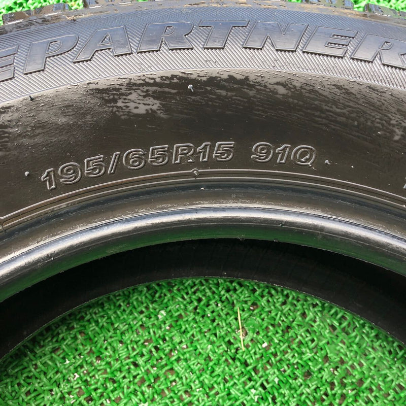 195/65R15 　BRIDGESTONE ICEPARTNER2　2019年　中古スタッドレス　　4本セット：16000円