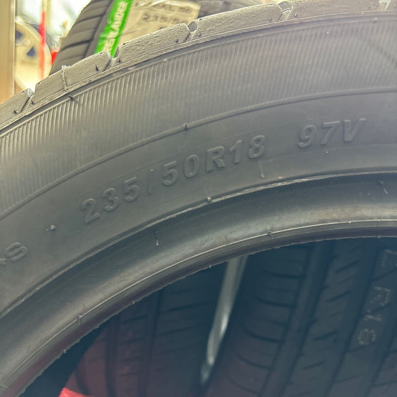 235/50R18 97V 海外製　夏タイヤ2024年製新品　4本セット：36000円 未使用