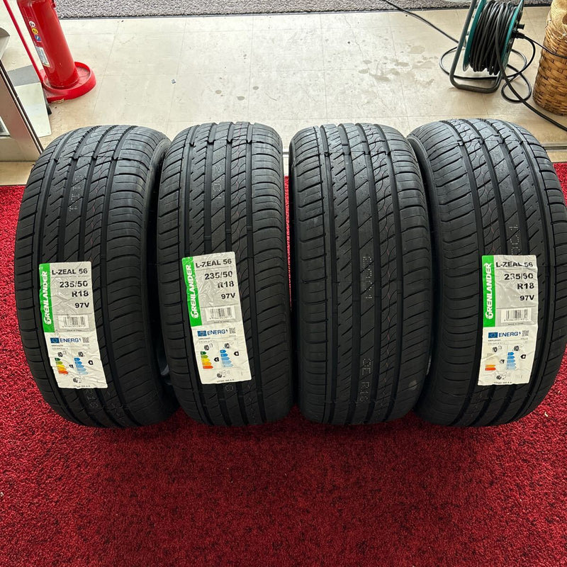 235/50R18 97V 海外製　夏タイヤ2024年製新品　4本セット：36000円 未使用