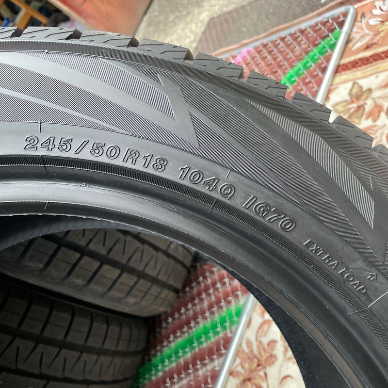 245/50R18 スタッドレスタイヤ　2021年製　在庫処分　未使用品　4本：89000円 未使用