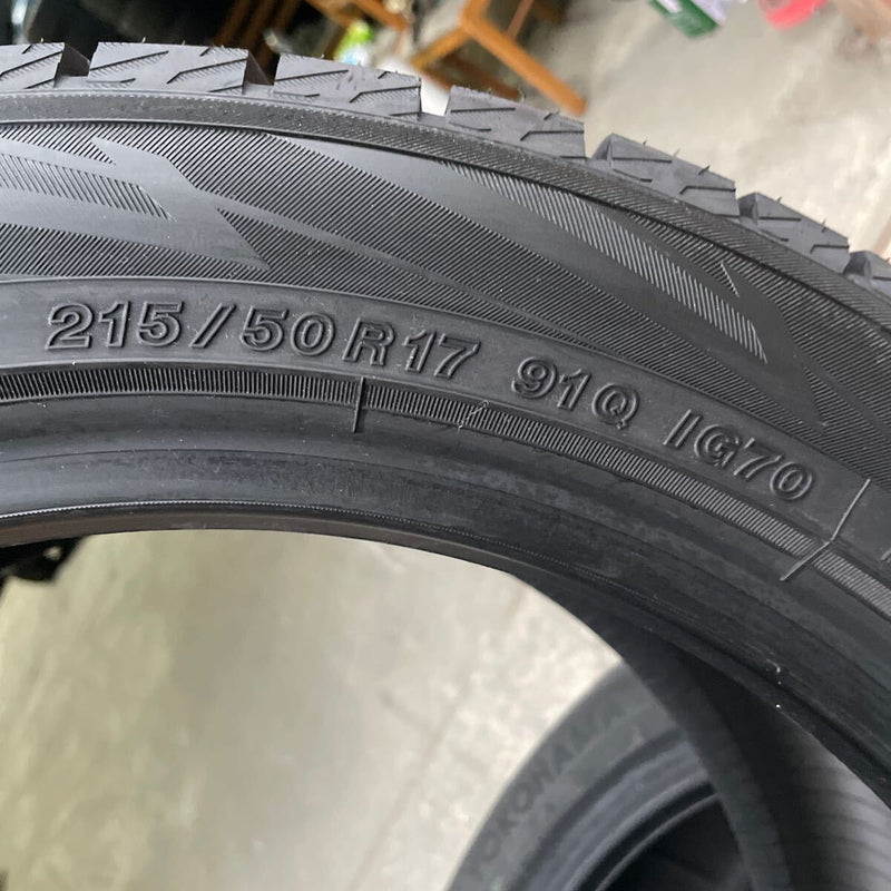 215/50R17 スタッドレスタイヤ　2021年製　在庫処分　未使用品　4本：79600円 未使用