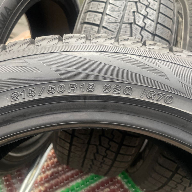 215/50R18 スタッドレスタイヤ　2021年製　在庫処分　未使用品　4本：88000円 未使用