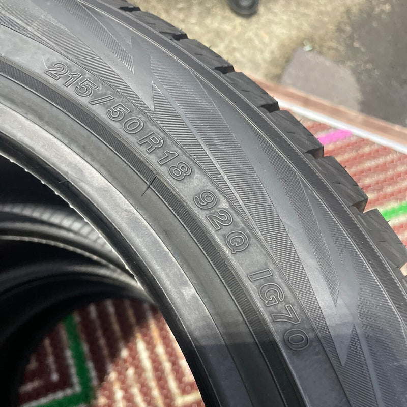 215/50R18 スタッドレスタイヤ　2021年製　在庫処分　未使用品　4本：88500円 未使用