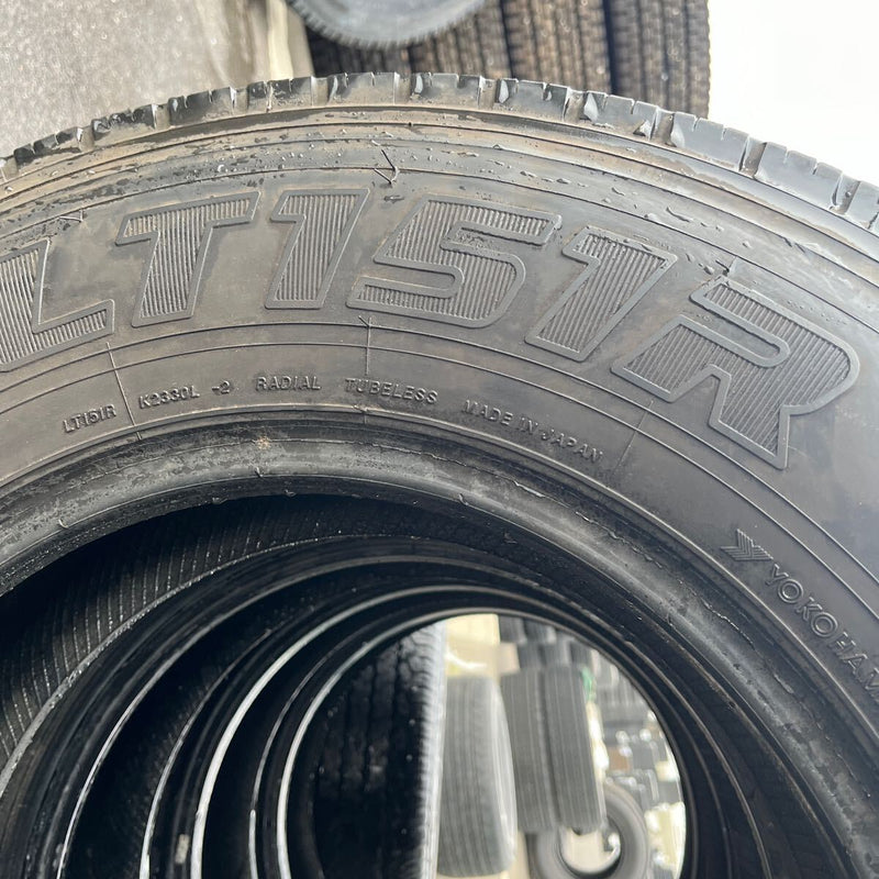 205/85R16 YOKOHAMA, LT151R 中古　激安美品　　4本セット：21000円