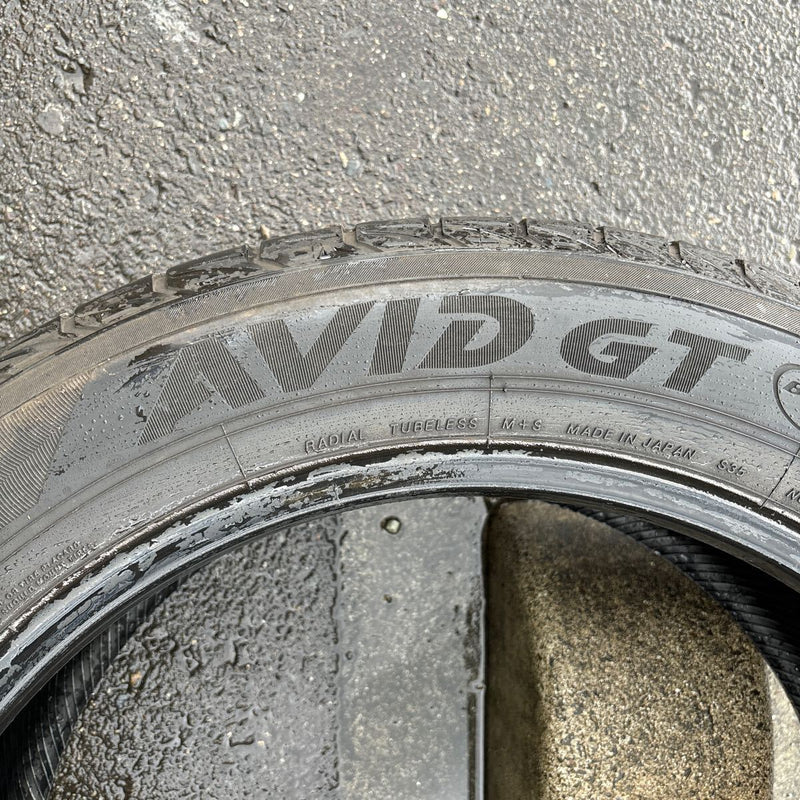 235/55R19 　YOKOHAMA AVID GT　2019年　中古夏タイヤ　4本セット：22000円