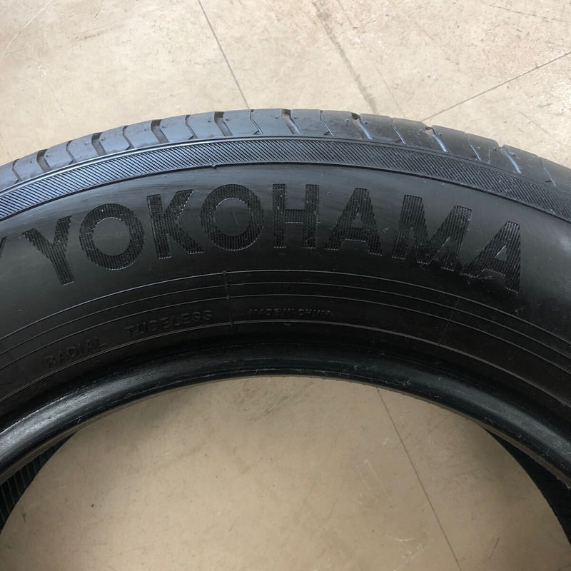 185/65R15 YOKOHAMA ES32　2022年　中古夏タイヤ　4本セット：18000円