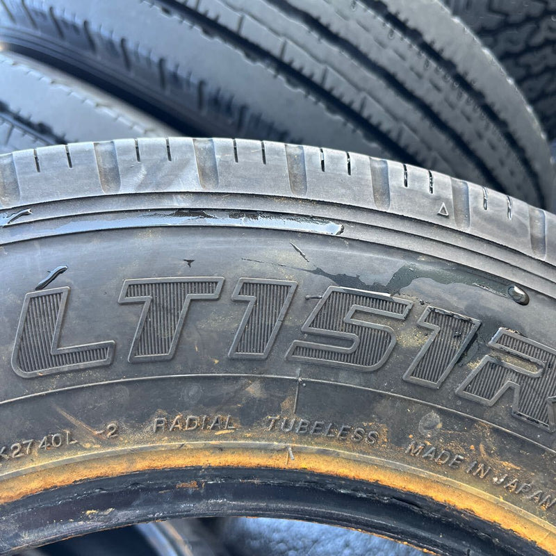 175/75R15 中古タテ溝　　激安美品　　6本セット：24000円