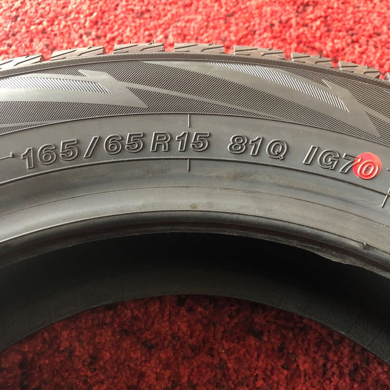 165/65R15 スタッドレスタイヤ　未使用品　在庫処分　4本セット：24500円