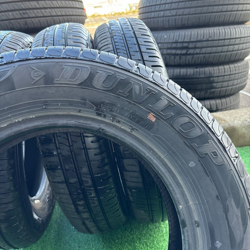 145/80R13 ダンロップ　EC204　中古夏タイヤ　2022年製　美品　4本セット：8000円