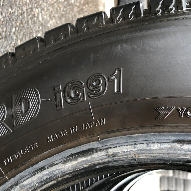 205/70R17.5 YOKOHAMA 115/113L, iG91, 12PR, 中古　激安美品　4本セット：17500円