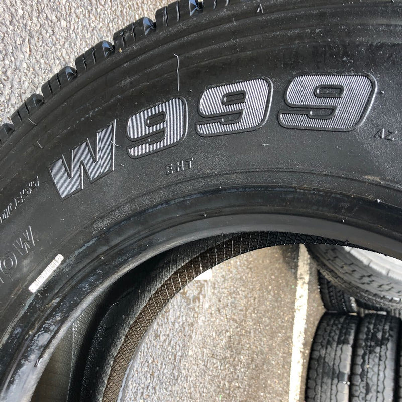 245/70R19.5 BRIDGESTONE 136/134J, W999, 2022年製　激安美品1本:11500円