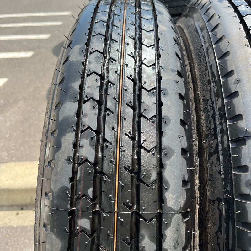 225/80R17.5 DUNLOP, SP110　中古　イボ付　 激安美品　2本セット：16000円