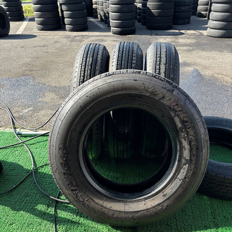 225/80R17.5　123/122L ダンロップ　中古　　2015UP激安美品　4本セット：20000円