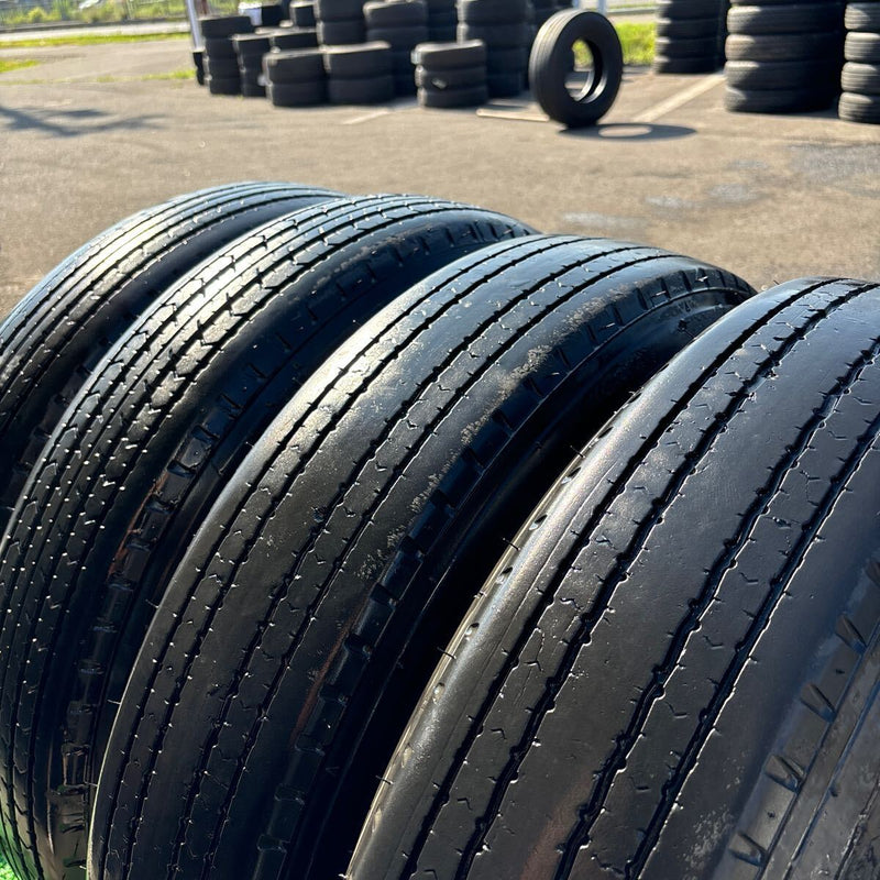 225/80R17.5　123/122L ダンロップ　中古　　2015UP激安美品　4本セット：20000円