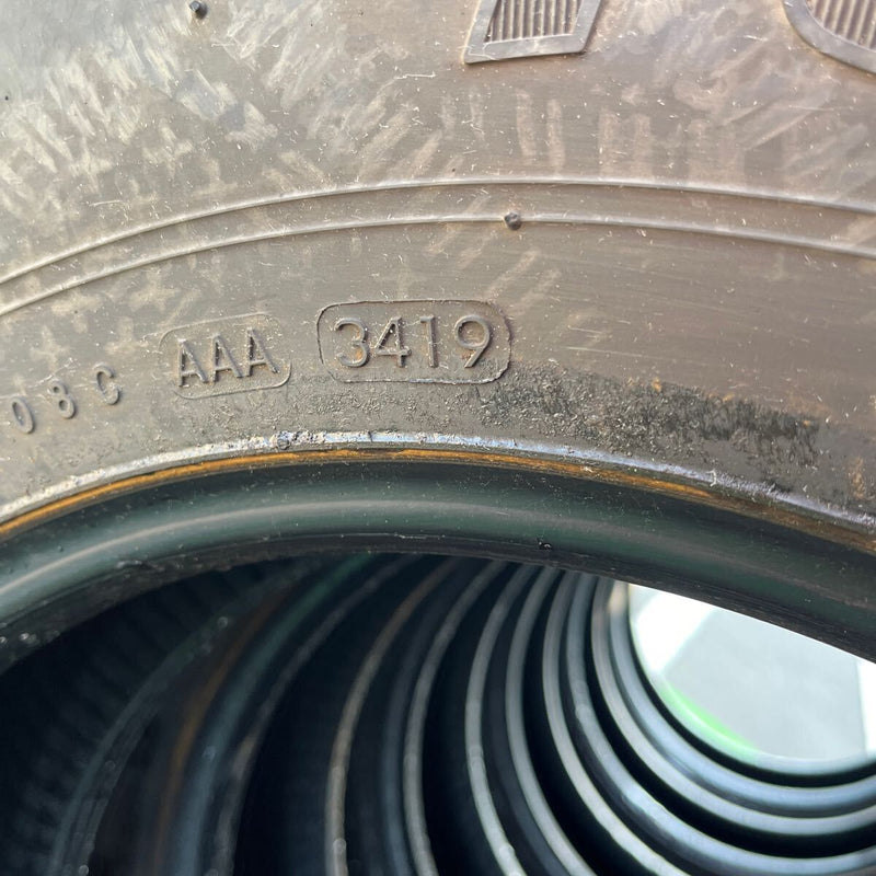 225/90R17.5 TOYO, M919 　中古　バリ山　 激安美品　6本セット：50000円