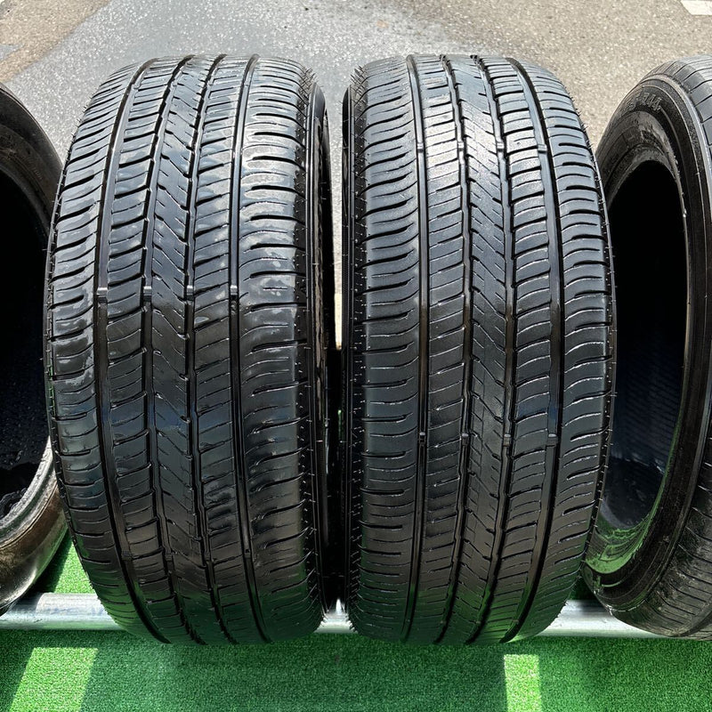 225/55R18 中古夏タイヤ　2023年製 DUNLOP GRANDTREK PT5 2本セット：11000円