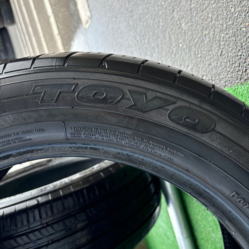 225/55R18 中古夏タイヤ　TOYO PROXES R44　2018年UP 2本セット：10000円